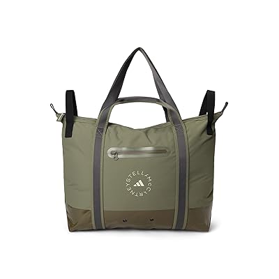 adidas by Stella McCartney Tote JY4187 Tote Handbags Legacy Green Almond Milk/SMC, Polyester