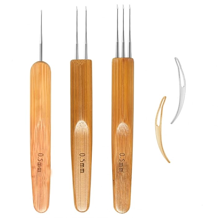 Buy AQUEENLY Dreadlock Crochet Hook for Hair Dreadlock Crochet Needle