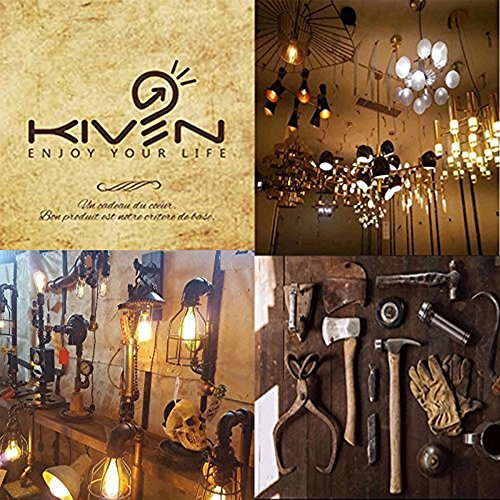 Image of Kiven Wall lamp E26 1-Light Plug-in Bulb not Included Wall Sconce Glass Shade 6 Foot Black Cord(BD0534)