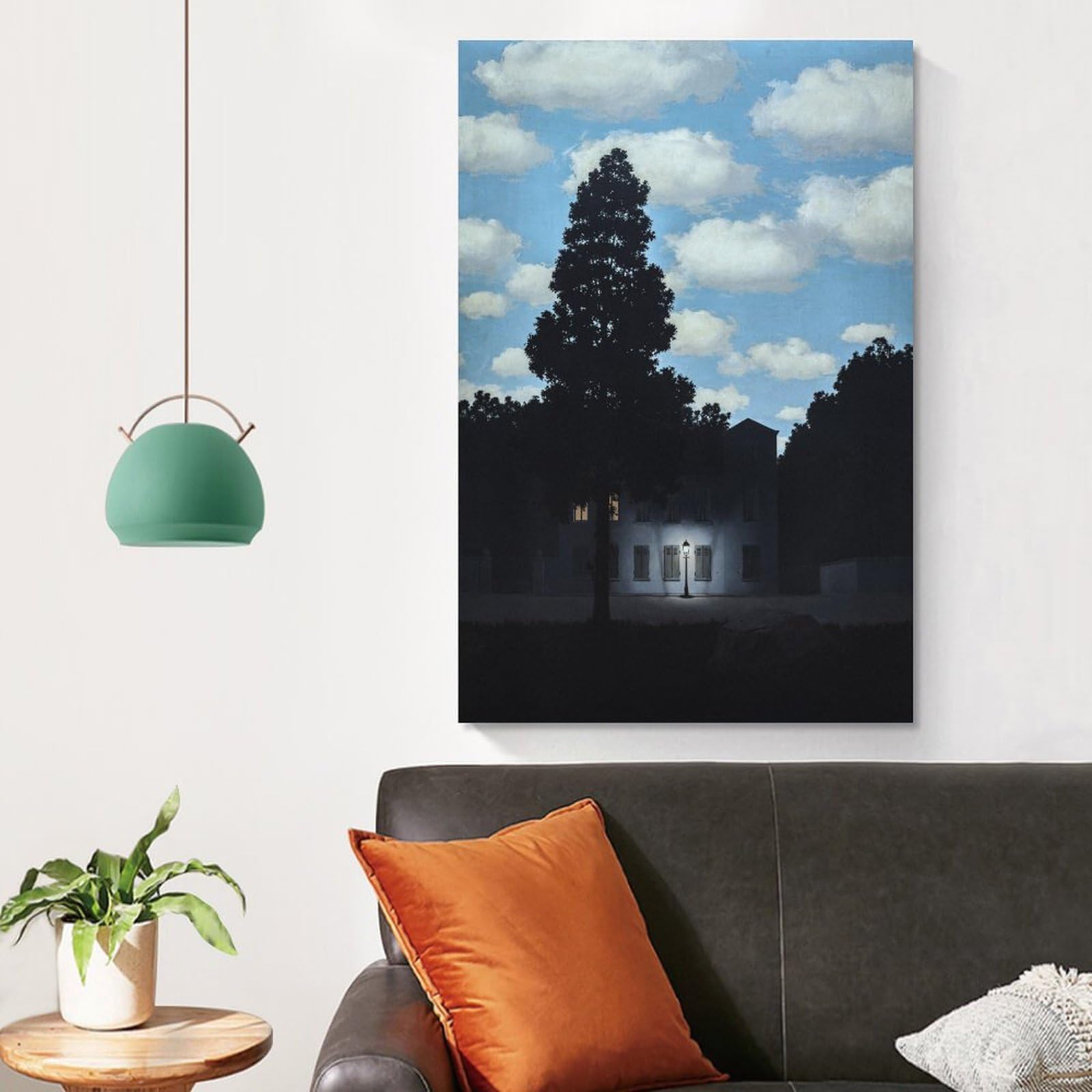 Amazon.co.jp: ルネ・マグリット光の帝国ヴィンテージポスター 印刷