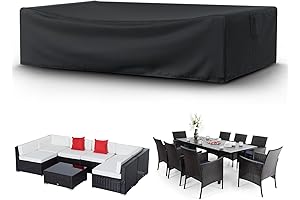 STARTWO Rectangle Outdoor Patio Furniture Cover