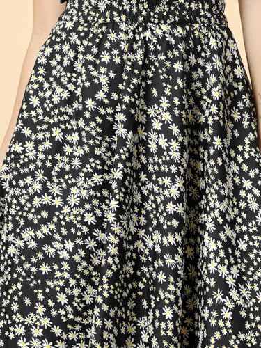 Image of OOMPH! Long Skirts for Women with Handkerchief Hem
