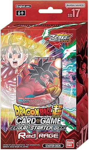 Dragon Ball Super TCG 17 SD17 - Baraja de inicio Red Rage