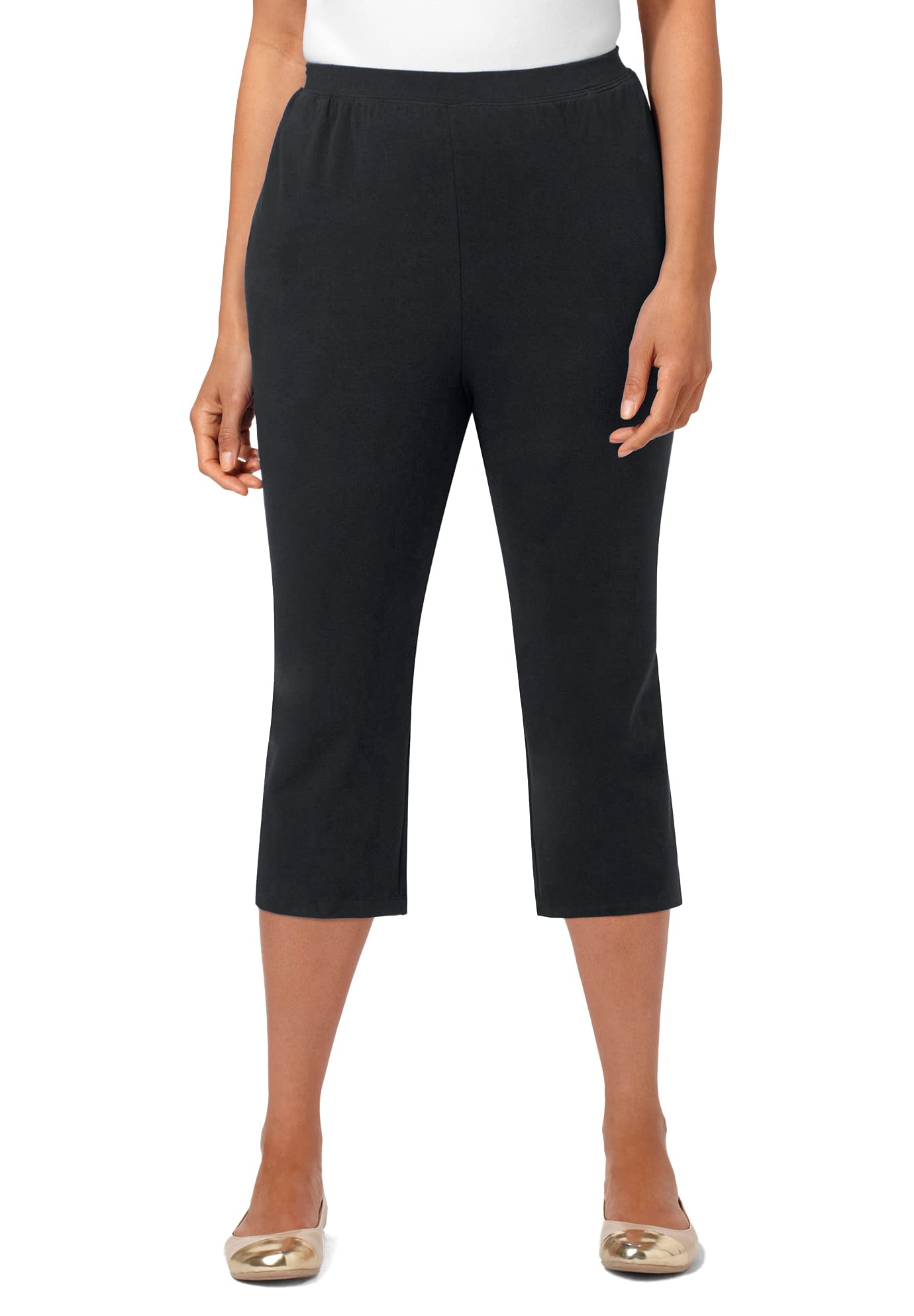 CatherinesWomen's Plus Size Tall Suprema Capri (with Pockets)