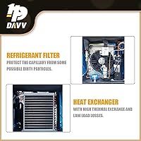 Vista 5 de Secador de aire refrigerado industrial 105cfm/230V/sistema refrigerado comprimido monofásico para compresor de aire de 30 HP