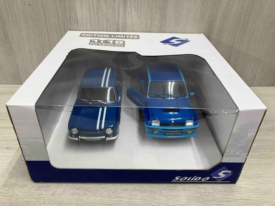 Amazon.co.jp: SOLIDO 1/18 ルノー5ターボ&8ゴルディ二1100 2代セット  