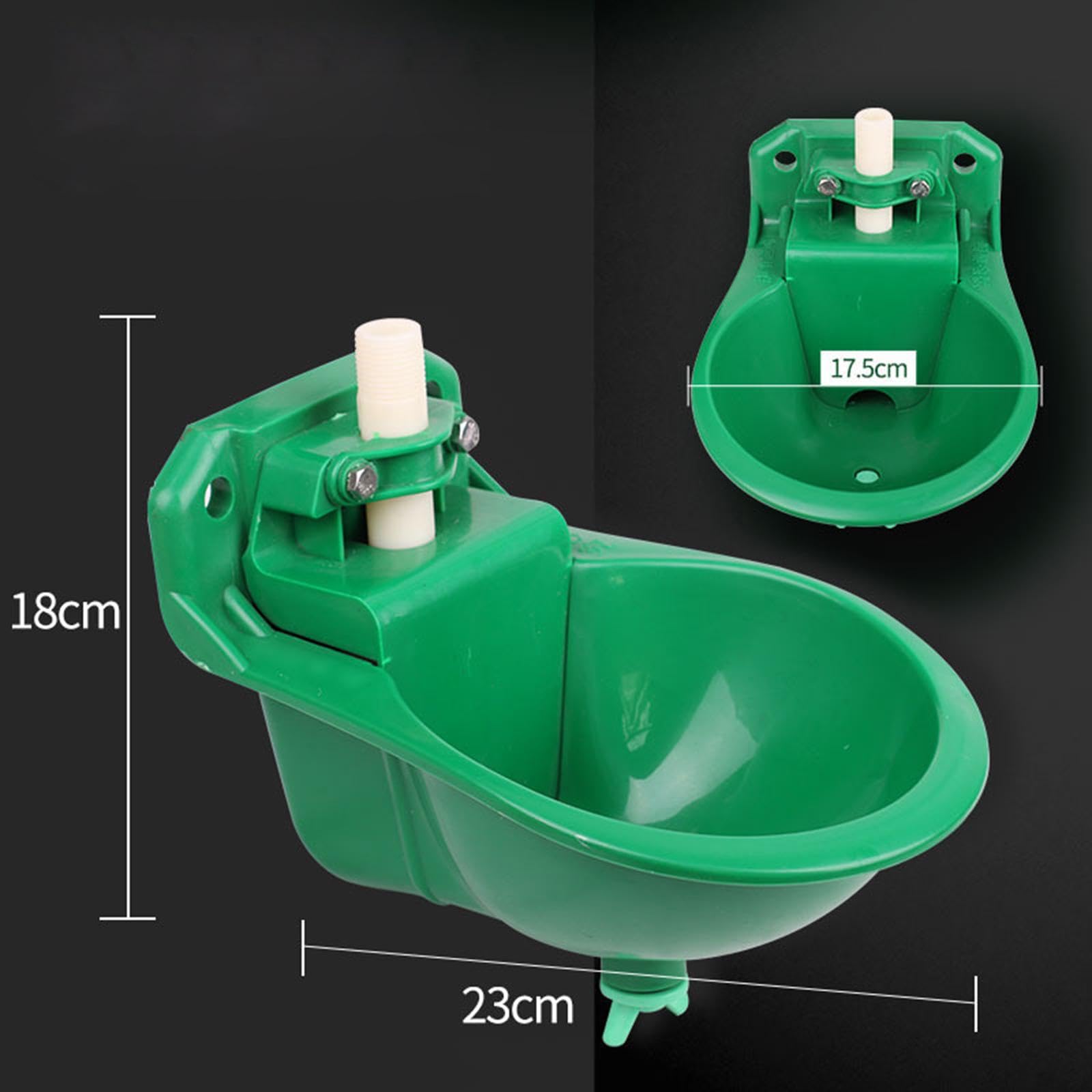 Amazon | JISADER 羊の餌入れ、水入れ、家畜用自動給餌器、給水器