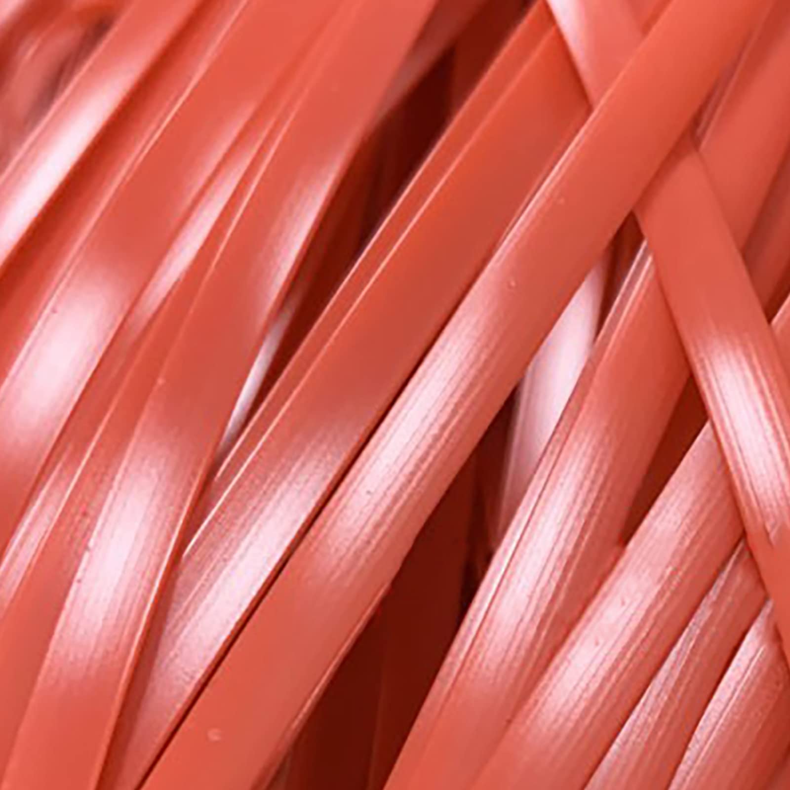 NURUGURE Plastic Rattan Wicker, PE Rattan Wicker Repair Material 3mm 500g Weaving Strip for DIY Basket