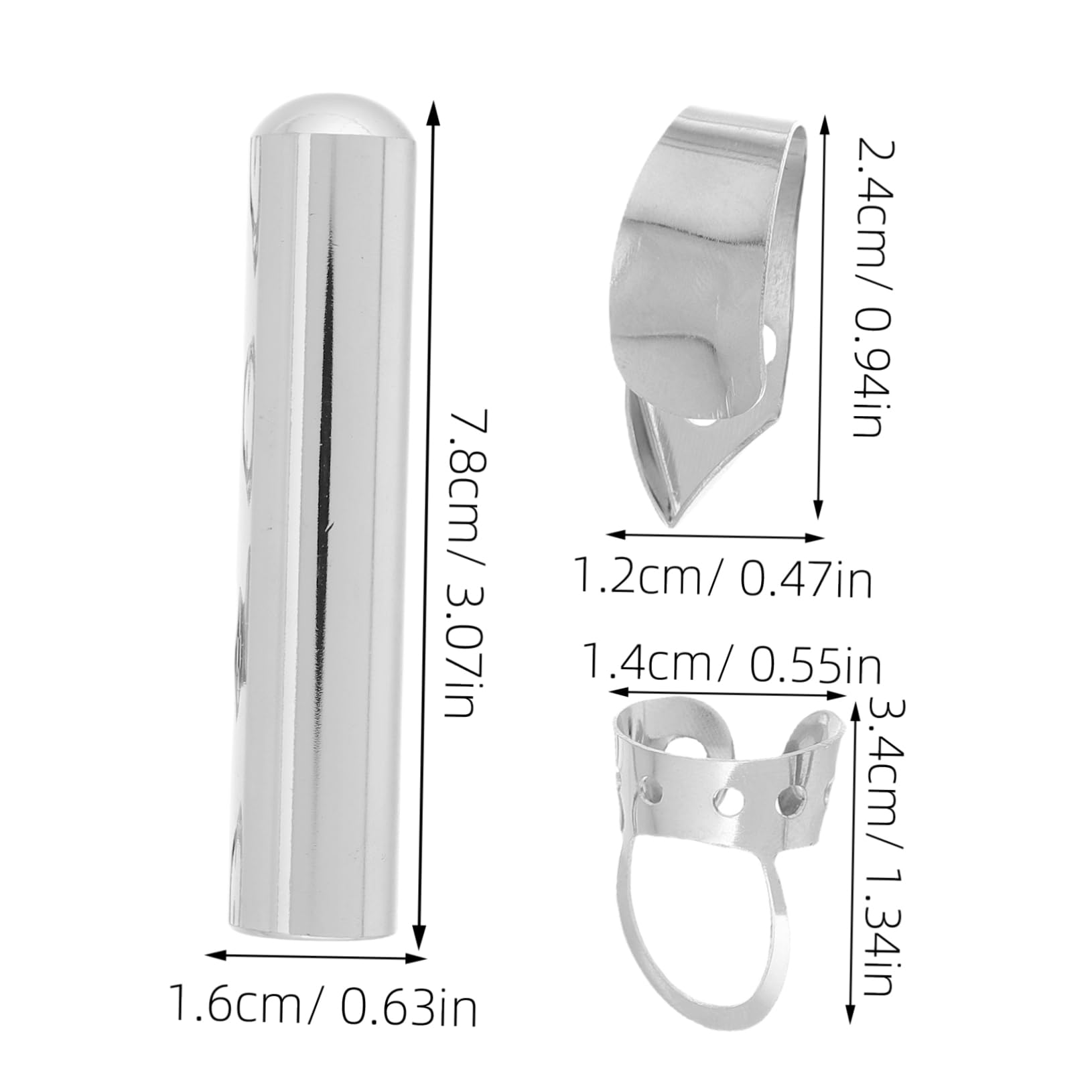 BESTonZON Finger Slider for Guitar Guitar Accessories Kit Includes Finger Slider Easy to Use Durable