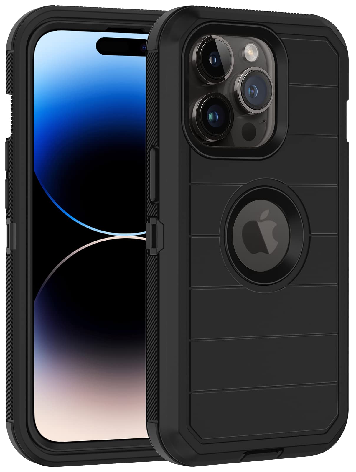 Aimoll-88 for iPhone 14 Pro Max Case 6.7 inch, with Built in Screen Protector Heavy Duty Drop Protection,Full Body Rugged Shockproof Protective Phone