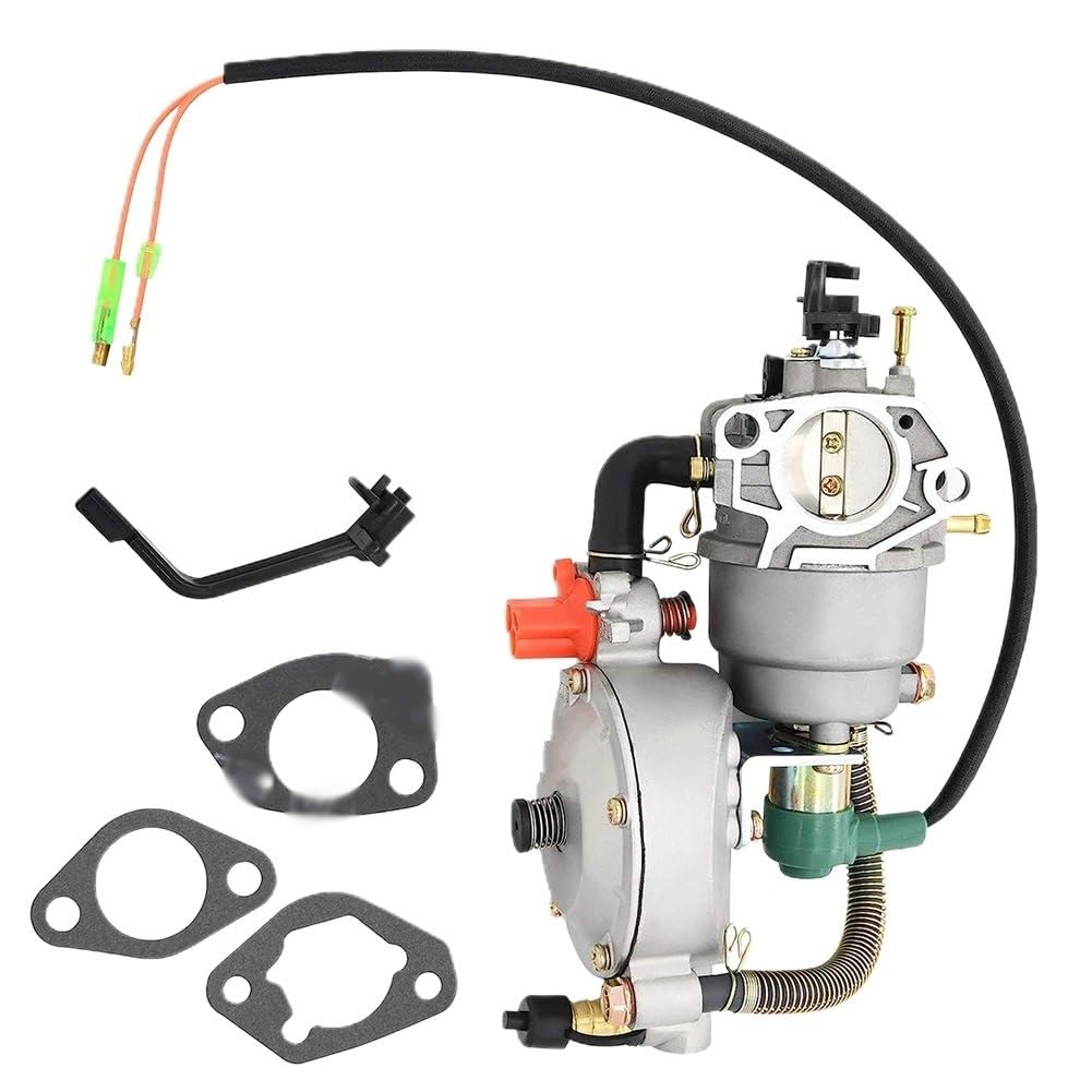 Carburador De Combustible Dual, Generador Gas Conversión De GLP para GX390 188F 4,5-5,5 KW, Piezas del Generador De Carburador De Combustible Dual Carburador Reemplazo