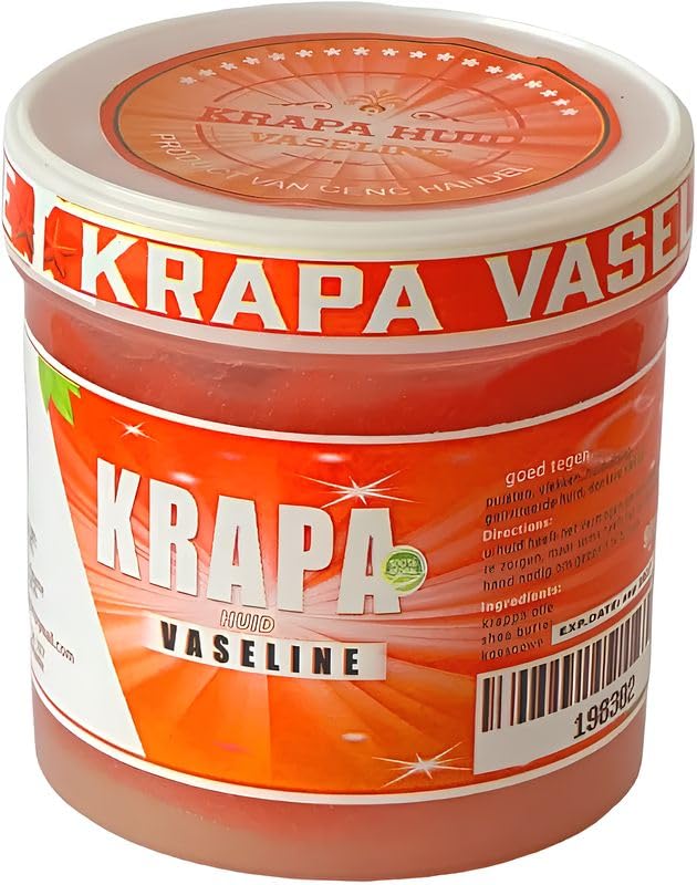 Vaselina Krappa (Aceite de Andiroba) - Para el cuidado natural de la piel y el cabello - Ingredientes 100% naturales de la selva amazónica - Hecho en Surinam