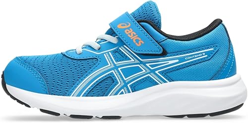 ASICS Tenis para correr preescolares Contend 9 para niños