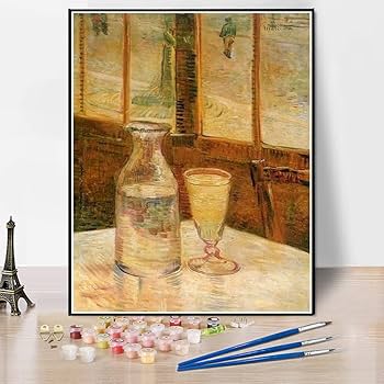 自分で書いた油絵です！ Amazon | 油絵 数字キットによる絵画 塗り絵 大人 手塗り