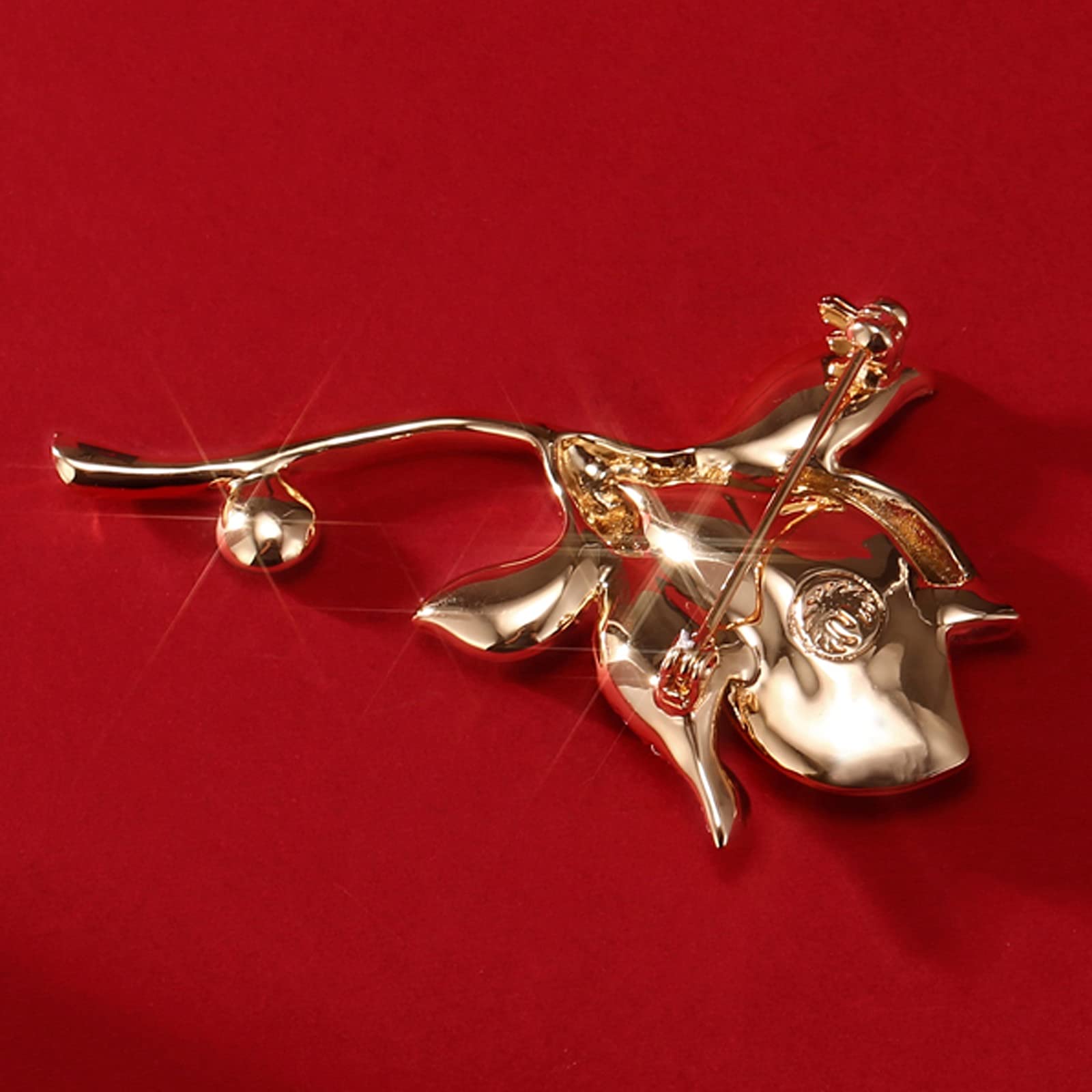 18 kt. Or jaune - Broche - Saphir, Rubis, Panier de fleurs colorées