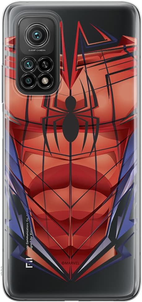ERT GROUP Mobile Phone case for Xiaomi Redmi Note 11 Pro 5G/11 Pro 4G Original and Officially Licensed Marvel Pattern Spider Man 019, Partially Transparent