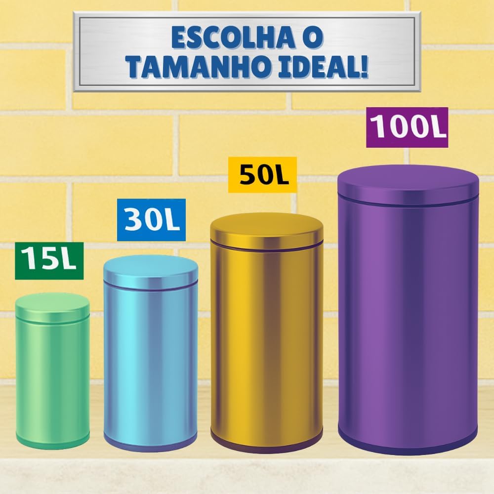 Saco de Lixo PACK LIXO TOP Azul 100 Litros - Super resistentes
