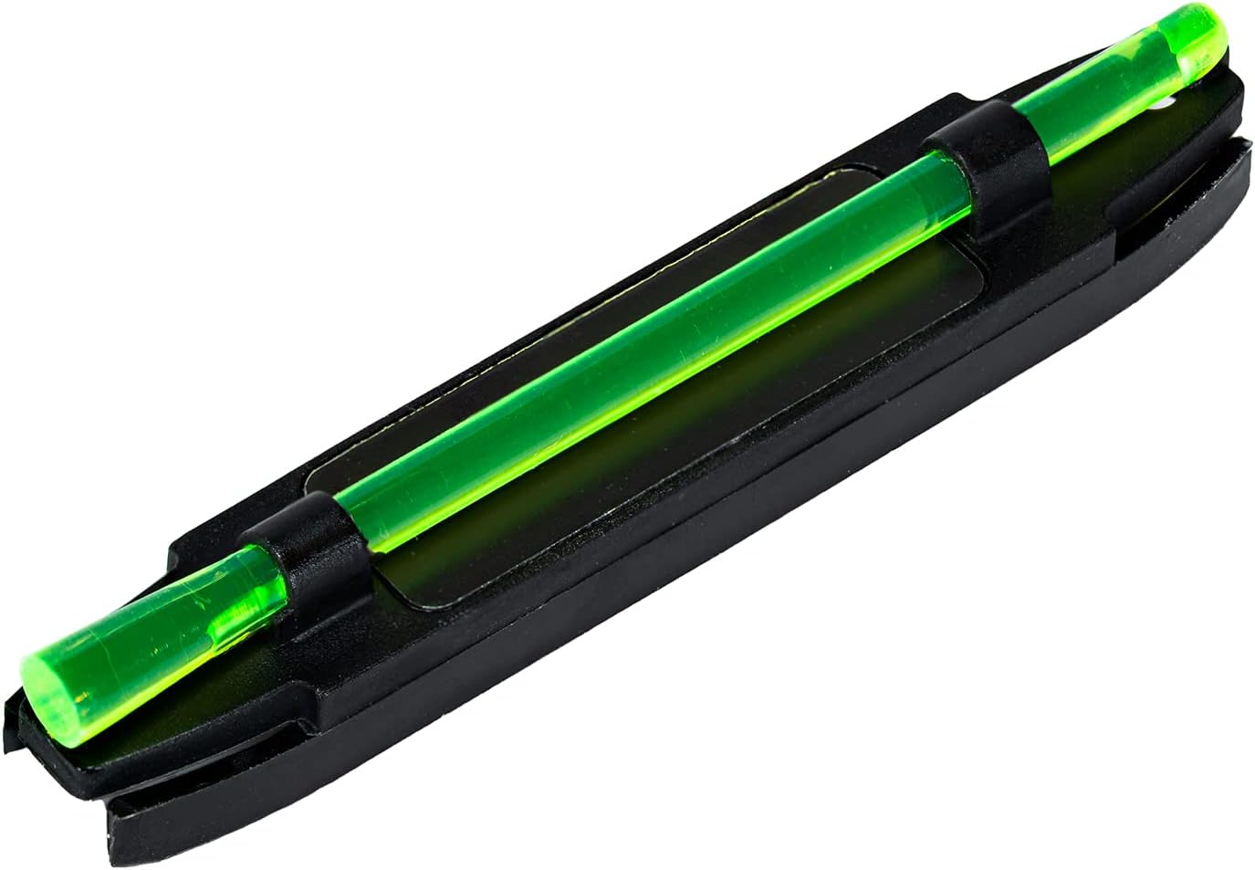 HIVIZHiViz Narrow Magnetic Fiber Optic Shotgun Sight with Red Light Pipe
