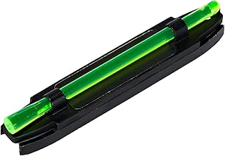 HIVIZHiViz Narrow Magnetic Fiber Optic Shotgun Sight with Red Light Pipe
