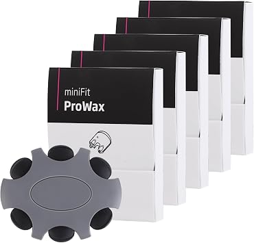 Genuine Hearing Aid Wax Guards for Oticon Prowax Minifit(5 Packs/30 Pcs) & Phonak Hearing Aid Filters, Cerustop Wax Guards Phonak(1.2mm)(4 Packs/32 Pcs)