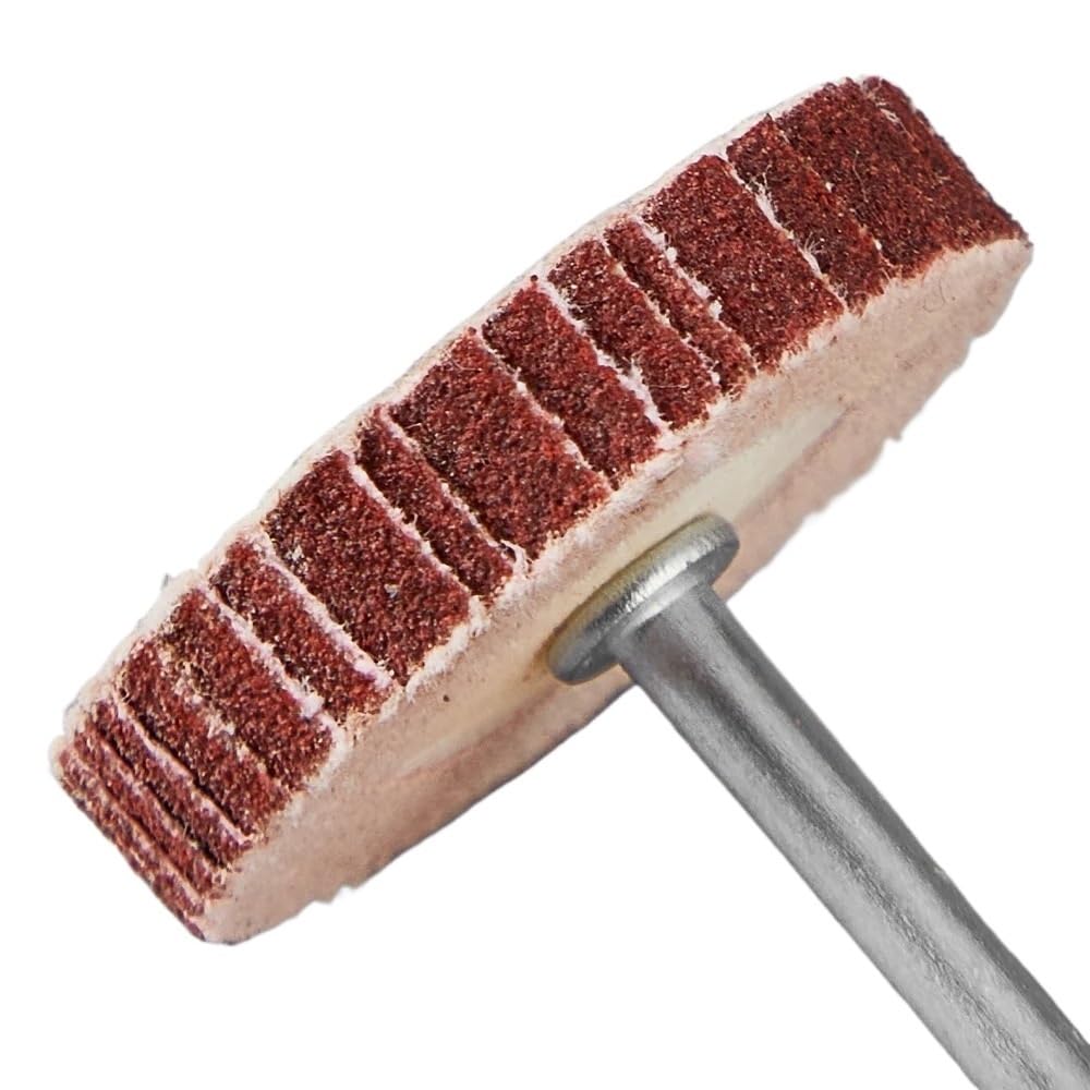 100 szt. akcesoriów 80-600Grit ściernice listkowe szczotkowe głowica szlifierska narzędzie obrotowe wanglan(400,30x5x3mm)