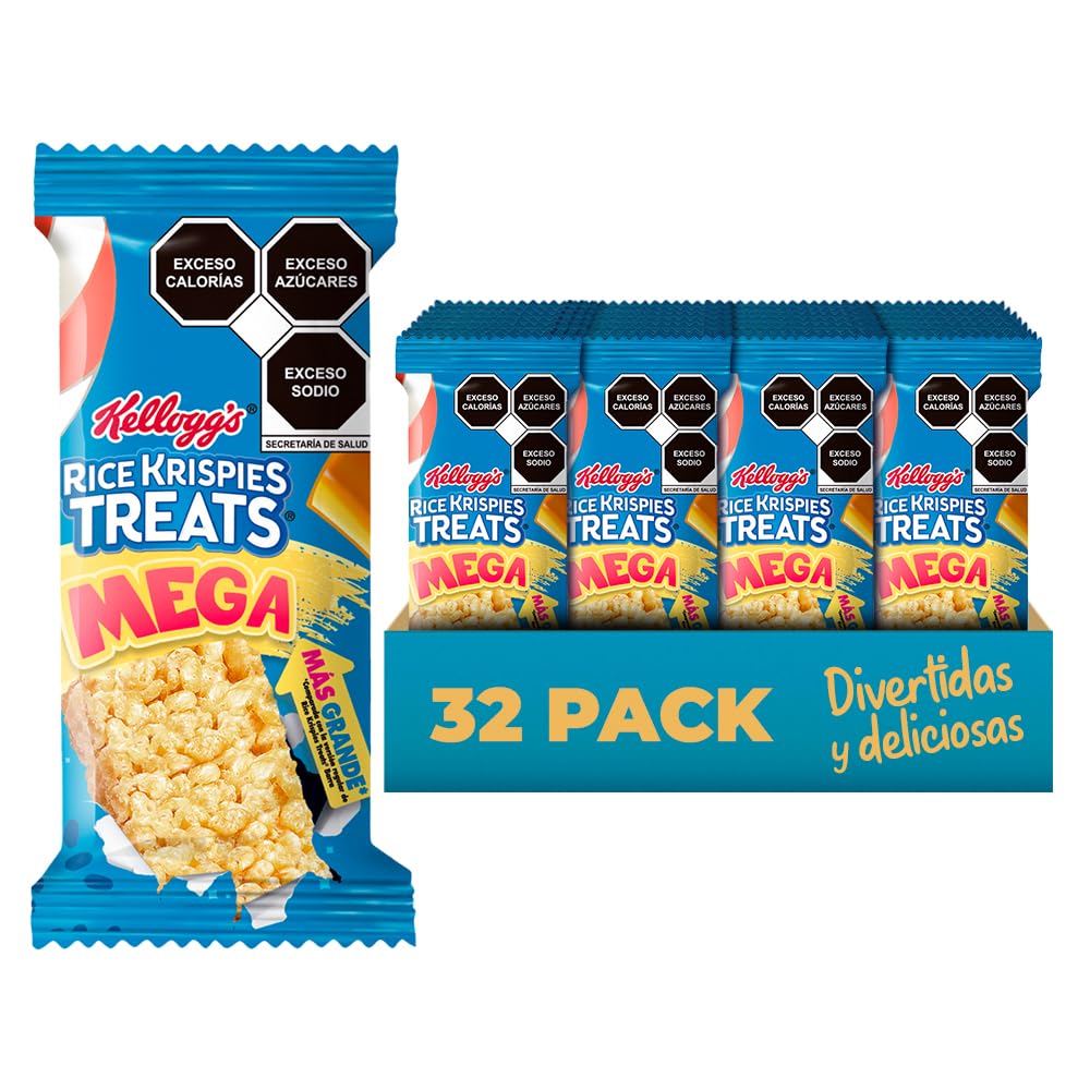 Kellogg's | Rice Krispies Treats Mega Barra de Arroz Inflado Sabor ...