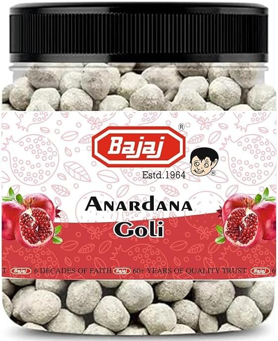 OMRAJ Anardana Goli Churan Diegestive Mouth Freshner Dry Mukhwas - 400 Grams (Pack of 1)