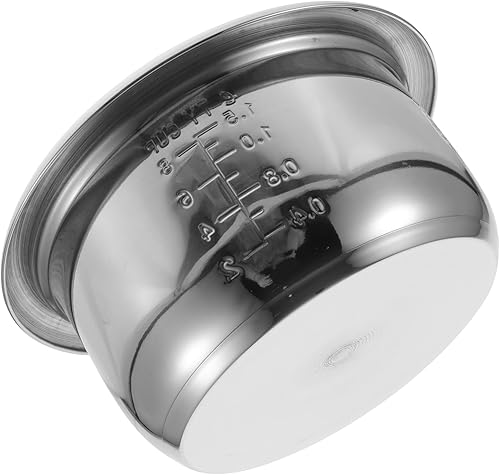 CHILDWEET Revestimiento para olla de arroz, utensilios de cocina de acero inoxidable, utensilios de cocina antiadherentes, cestas de paja para