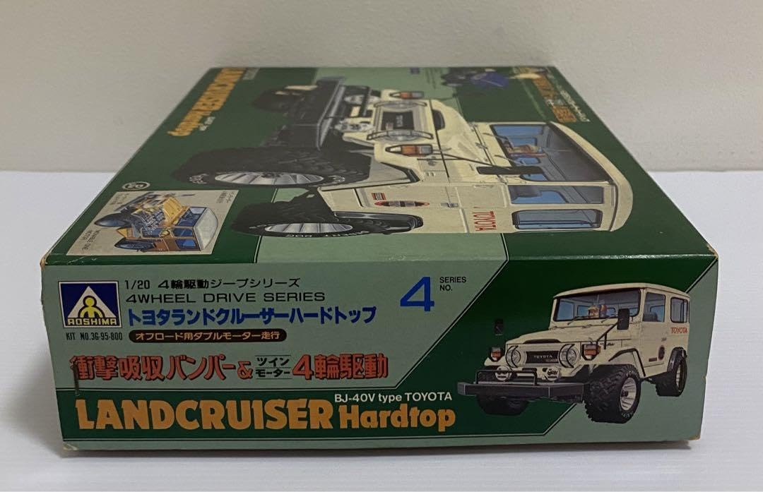 Amazon.co.jp: アオシマ 1/20 ランドクルーザー ハードトップ
