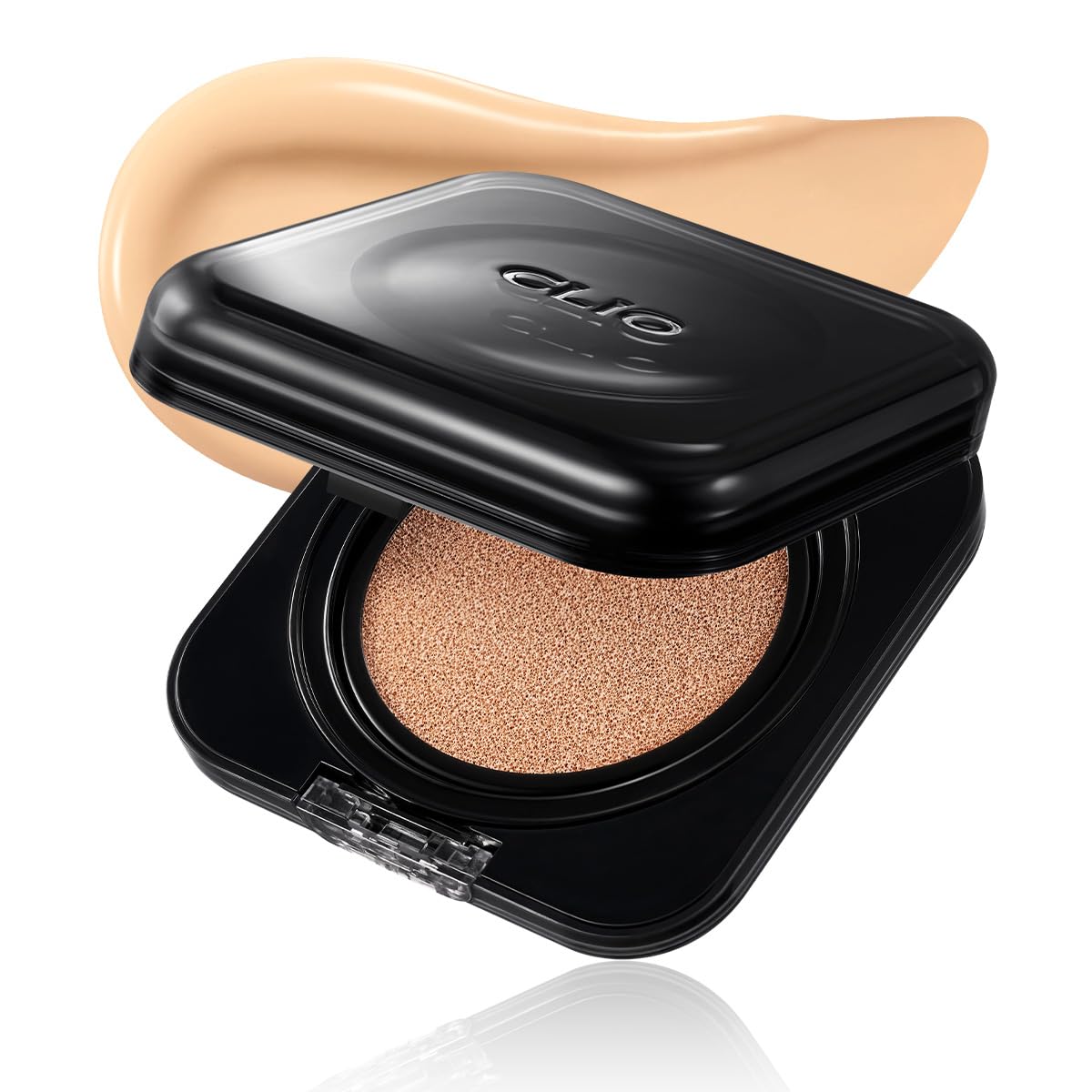 CLIO Kill Cover Founwear Cushion Foundation, Flawless Full Coverage with Matte Finish, Covering Pigmentation and Blemish for Sensitive Skin, Creamy Lightweight Texture, Korean Cushion (23N GINGER)
