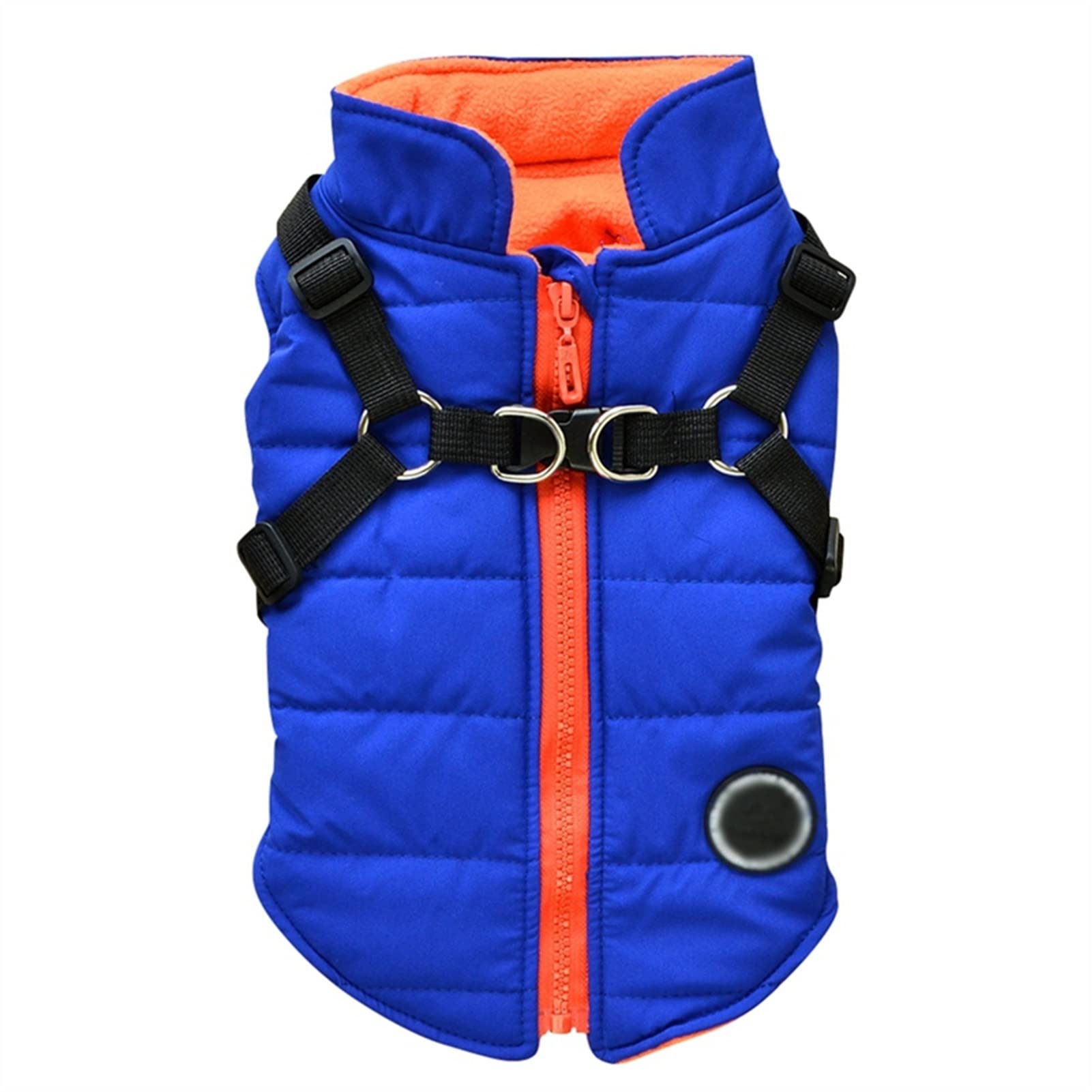 Manteau d'hiver pour chien bleu veste chaude taille XXL pour grand canidé