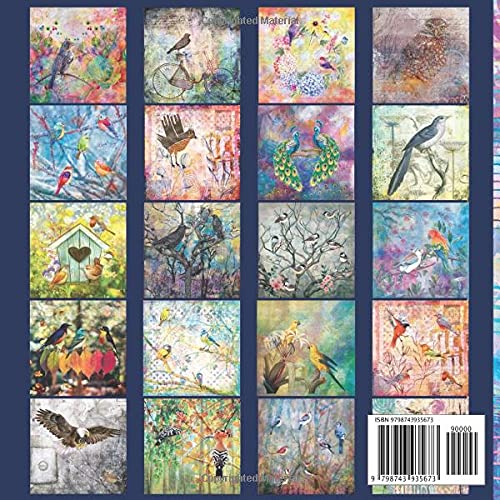Bird Collage Papers: 40 Gorgeous Unique Sheets Featuring Birds For Mixed Media Art, Junk Journals & Scrapbooks (Enchanted Series) - Image 2