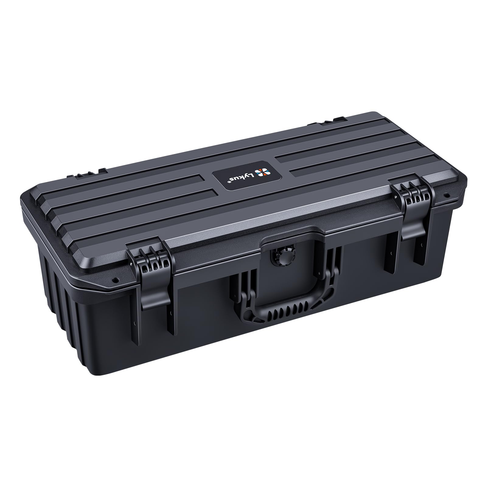 Lykus HC-5031 Maletín/Maleta/Estuche/Case rígida Impermeable con Espuma Personalizable, Tamaño Interior 52,5x20,7x17 cm, Adecuado para artículos Largos y Delgados