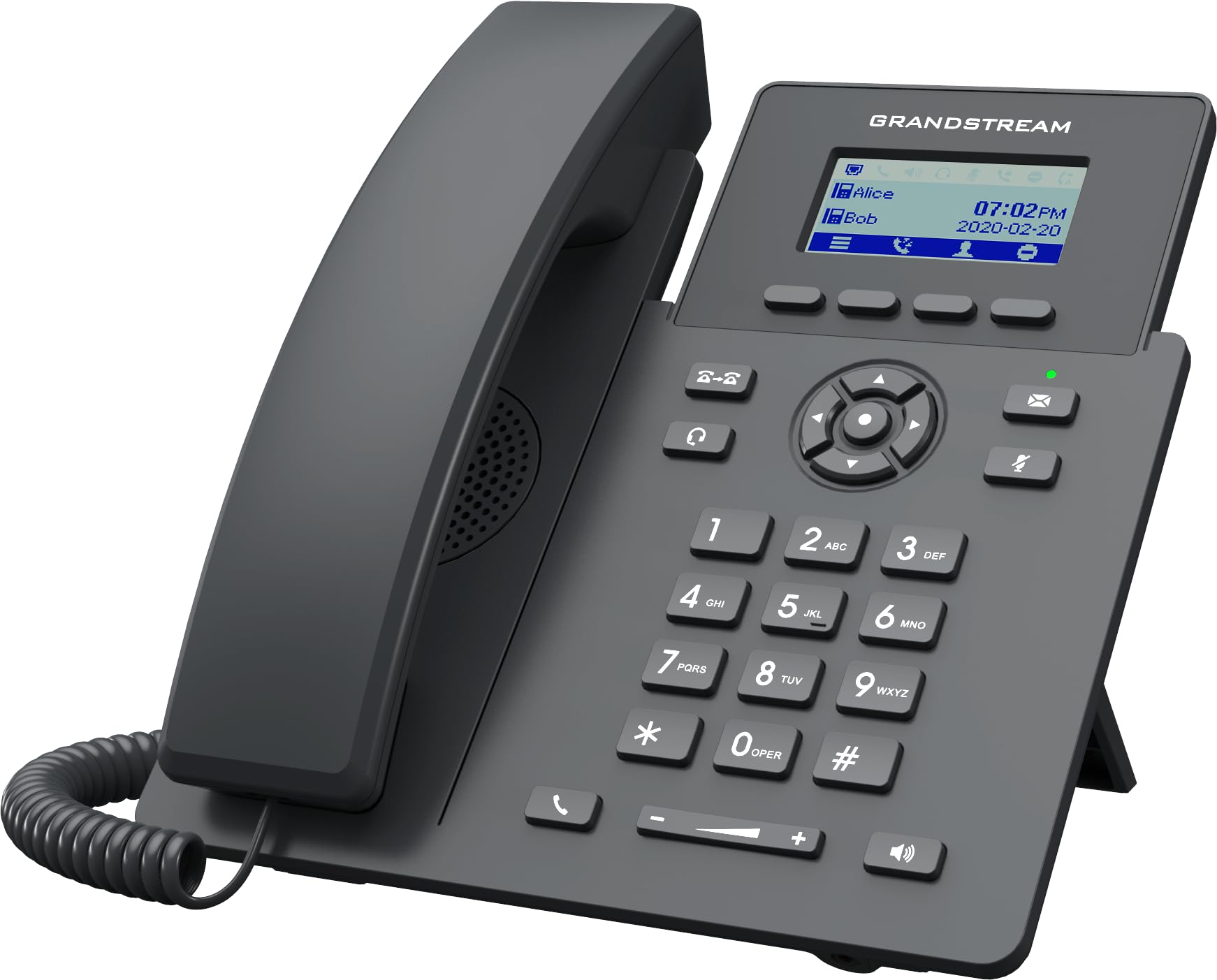 Telefono IP Grandstream GRP2601W Nero