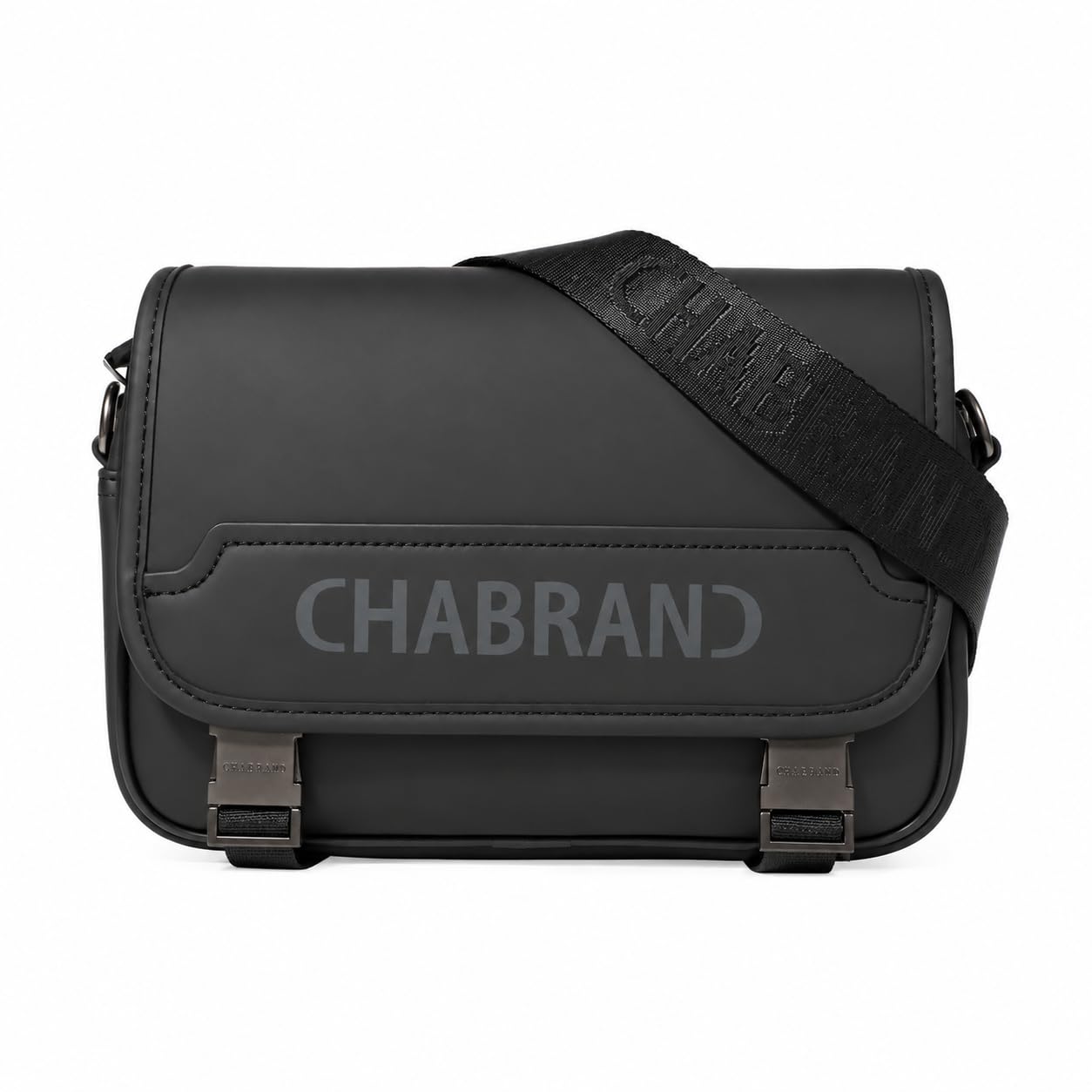 Chabrand Mini Sacoche Homme New Touch Bis – Sac Bandoulière avec Rabat – Sac Compact Élégant en Toile et Cuir – Organisation Optimale – Plusieurs Couleurs