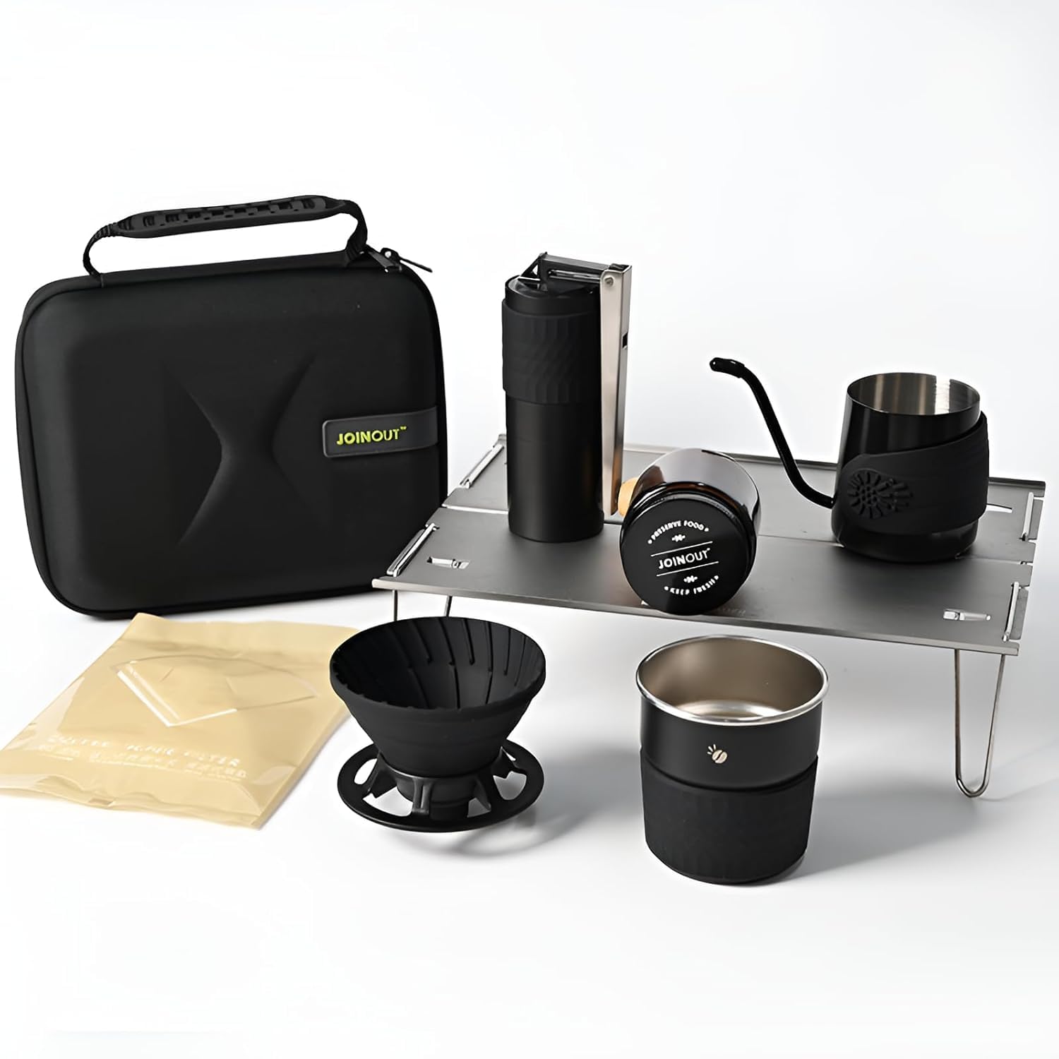 Amazon | [Caividom]キャンプ コーヒーセット アウトドアコーヒー