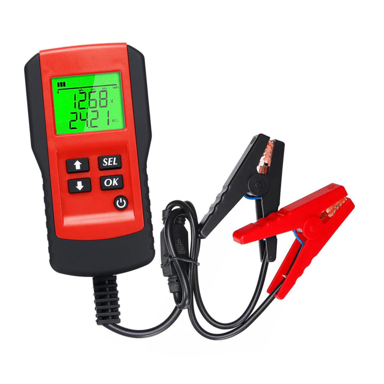 Car Battery Tester 12v Battery Analyzer Automotive Electrical Tester LCD Screen Alert