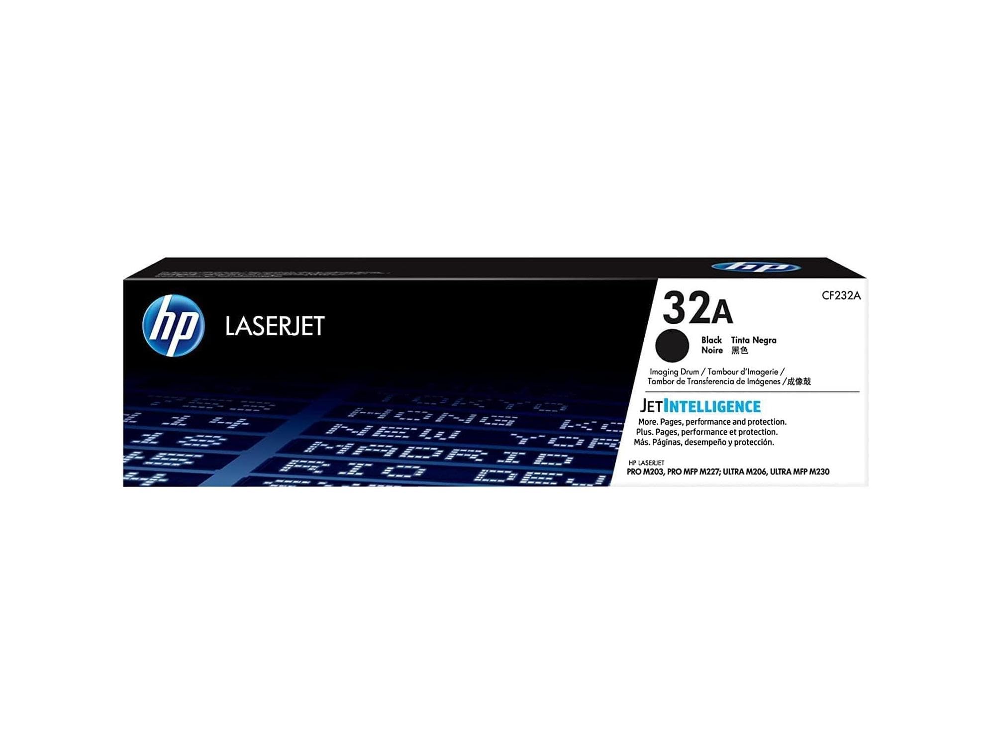 HP 32A CF232A, Tamburo Originale HP da 32000 Pagine, Compatibile con le Stampanti LaserJet Pro M118, M148, M203, M227, Nero