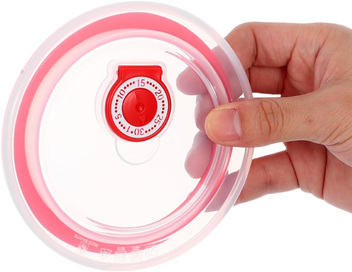 DOITOOL 4.5in Silicone Bowl Covers Reusable Lids for Bowls Food Storage Airtight Leak-proof Sealing Lid for Glass Containers Keep Fresh Microwave Oven Heating Splatter Cover