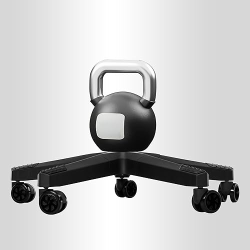 Miniatura 5 de Frassie Pieza de repuesto de base de silla de oficina de nailon resistente de 28 pulgadas con 5 ruedas