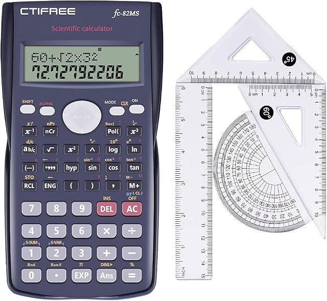 Calculator, Scientific Calculator, School Supplies Stationery Sets Calculator School Scientific, Scientific Calculator for Secondary School, Back to School Gifts and Teacher Gifts Calculators
