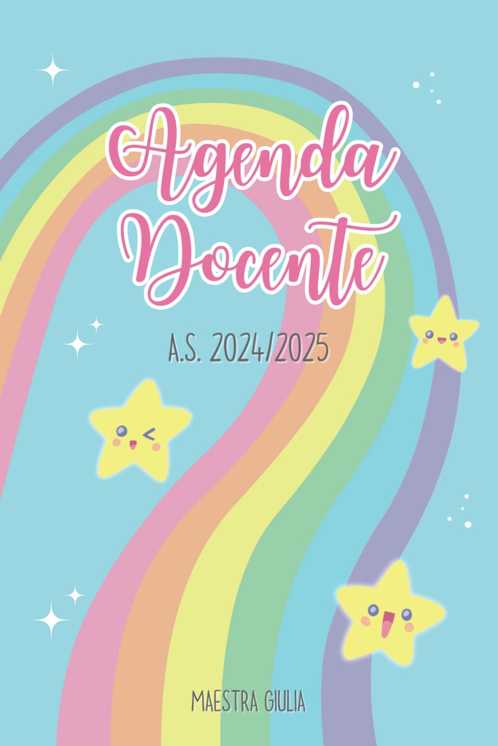 Stampa Poetica Per Insegnanti Lula Design – Poesia Arcobaleno – Formato A4 O A5 Senza Cornice – Regalo Di Ringraziamento Fine Anno Scolastico