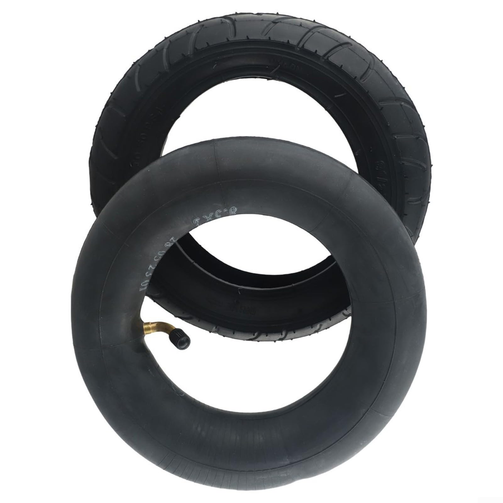 Set di pneumatici in gomma resistente e camera d'aria per carrozzina, carriola, scooter elettrico 8 1/2 x 2 (ruote interne+pneumatico)