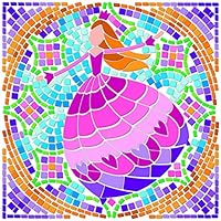 Algopix Similar Product 19 - 4M Window Mosaic Art - Girl (3 Assorted)