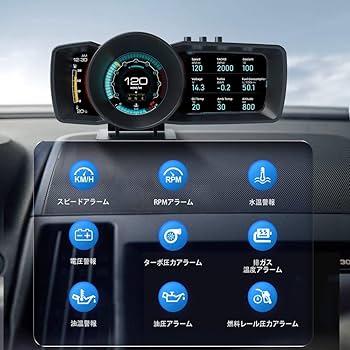 【日本語版】ヘッドアップディスプレイ スピードメーター OBD2 GPSモード Amazon.co.jp: 日本語版ヘッドアップディスプレイ スピード