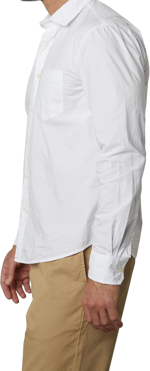 Velvet by Graham & Spencer Men's Brooks Long Sleeve Button Down Woven Shirt