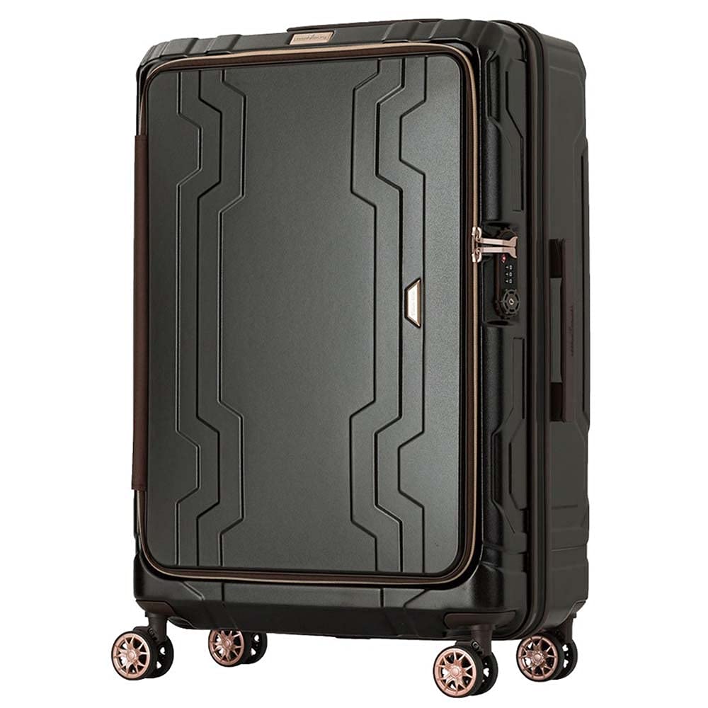 Amazon.com: LEGEND WALKER Front Open Max Expansion Luggage, 26