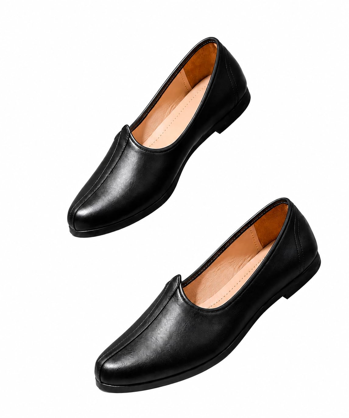 Trendy Men Mojaris and Juttis | Traditional Men's Black Jutti | Pure Leather | Punjabi Shoe | Ethnic Footwear | Stylish Men's Fashion-picture-44