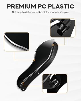PBYMT Fairing Air Deflectors Side Wings Windshield Adjustable Wind Deflectors Compatible for 2008-2013 Harley Electra Glide Street Glide Trike