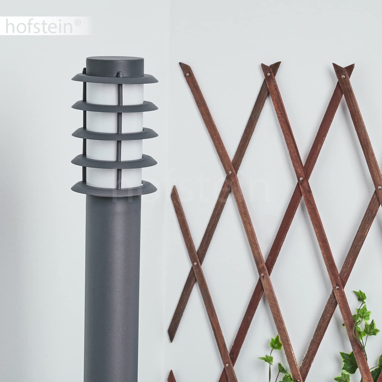 Outdoor Lamp Tunes, Modern Bollard Light Made Of Stainless Steel And Plastic Discs, Path Light 110 Cm, Garden Lamp With E27 Socket, Garden Lighting - View #3